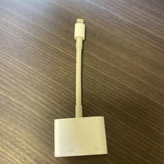アップル純正 ライトニングHDMI変換アダプタ HDMIのサムネイル