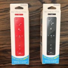 Wiiリモコンプラス　レッド　ブラックのサムネイル