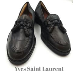 イヴサンローラン タッセルローファー 26cm 3E マドラス YSL メンズ