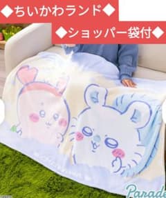 【新品未開封】ちいかわ ブランケット プライズ　ちいかわランド　古本屋　モモンガ