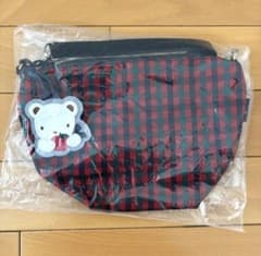 ファミリア 旧 舟形ポシェット 廃盤品 XF 赤 familiar