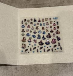 [Flat Gashapon]ジョジョの奇妙な冒険 Nail stickers
