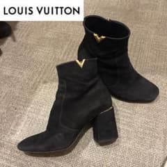 ヴィトン ハートブレイカー スエード ショートブーツ ブーティ VUITTON ヴィトン ハートブレイカー スエード ショートブーツ ブーティ VUITTON
