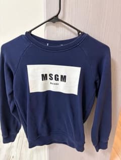 MSGM ネイビー トレーナーのサムネイル