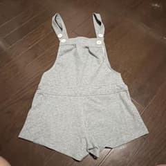 RUSY レディース サロペット ショートパンツ グレーのサムネイル