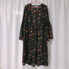 花柄ガウンワンピース GRL グレイルのサムネイル