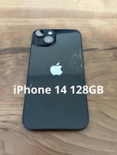 iPhone 14 128GB 本体 背面割れあり 動作良好 SIMフリー - メルカリ