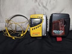 【動作未確認】SONY Sports Walkman 本体 2台セットのサムネイル