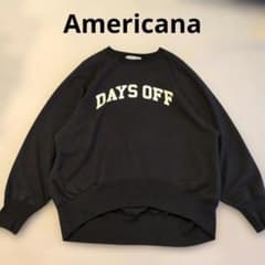 アメリカーナ【五明祐子さんコラボ】DAYS OFFスウェット - メルカリ