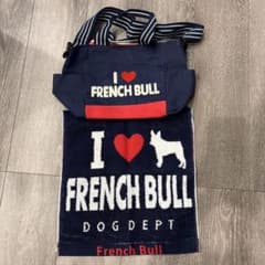 dog dept フレンチブルドッグ　バッグ&タオルセット　レア！のサムネイル
