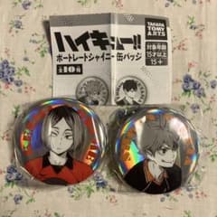 ハイキュー ポートレートシャイニー缶バッチ 孤爪研磨 日向翔陽 - メルカリ
