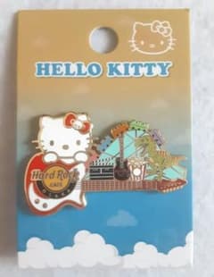 ハードロックカフェ HardRockCafe 大阪キティピン バッチ pin①のサムネイル