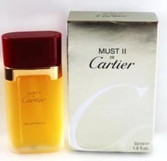 希少品❤️MUST II de Cartier EDP 50ml☆独特の香り ♪ - メルカリ