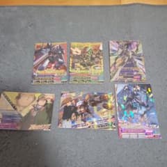ガンダムトライエイジ まとめ売り6枚セット - メルカリ