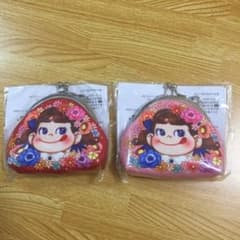 ペコちゃん がま口財布 ポーチ 2個セットのサムネイル