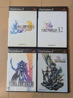 PS2 ファイナルファンタジー X X-2 XII 4本セット - メルカリ