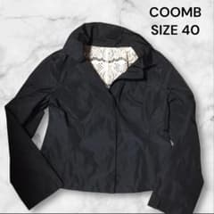 ①⑤COOMB テーラードジャケット ブラック サイズ40 - メルカリ