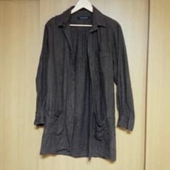 ロングシャツ（茶色）のサムネイル