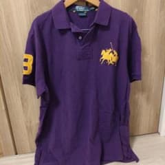Polo by Ralph Lauren 紫 ポロシャツ カスタムフィット - メルカリ
