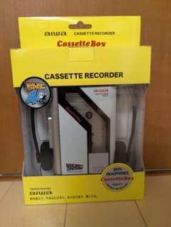aiwa バックトゥザフューチャー ポータブルカセットプレイヤー - メルカリ