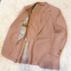 Paul Stuart ポールスチュアート テーラードジャケット 麻 背抜き L