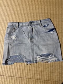 Forever21 デニム　ショートスカートのサムネイル