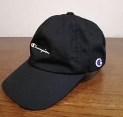 Champion 黒 キャップ　キッズ・ティーンズ　サイズ57-59のサムネイル