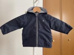 PETIT BATEAU プチバトー リバーシブル アウター 81cmのサムネイル