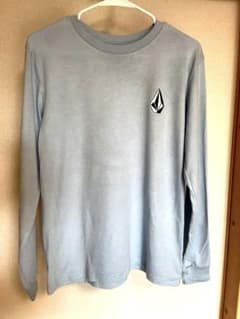 VOLCOM ロングスリーブ Tシャツ ライトブルー S/Pのサムネイル