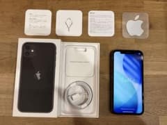 【SIMフリー】iPhone 11 ブラック 本体のサムネイル