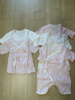 【西松屋】綿100%  新生児　肌着　まとめ売り　50-60cmのサムネイル