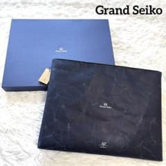 Unused Grand Seiko 60th Anniversary Laptop Case Clutch Bag with Box