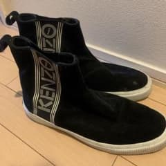 KENZO サイドゴア/ハイカットスニーカー/42(26.5)/ブラックのサムネイル