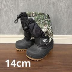 キッズ スノーブーツ 迷彩柄 14cmのサムネイル