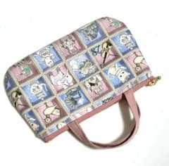 yukiemon TOYナイトボックス バッグ風♪持ち手付ポーチ 猫 ユキエモン