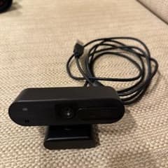 ELECOM ウェブカメラ マイク内蔵 ブラック UCAM-C820ABBKのサムネイル