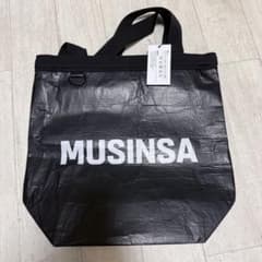 MUSINSA 무신사 쇼퍼 에코 백 블랙 오사카 POPUP