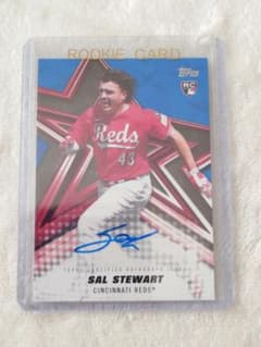Topps Sal Stewart 直筆サインカードのサムネイル