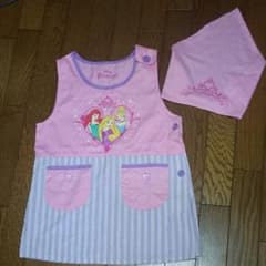 子ども用ディズニーエプロン、120〜130サイズのサムネイル