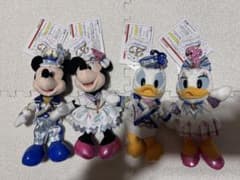東京ディズニーシー　20周年　タイムシャイン　ぬいぐるみバッジ　4体セット
