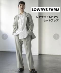 LOWRYS FARM】 ラナテックテーラードジャケット＆パンツ セットアップ 