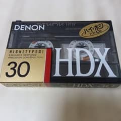 DENON HD-X 30 ハイポジ カセットテープ 未使用 希少 - メルカリ