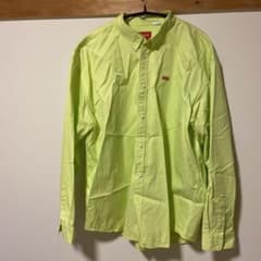 Supreme ネオンイエロー 長袖シャツ XLのサムネイル