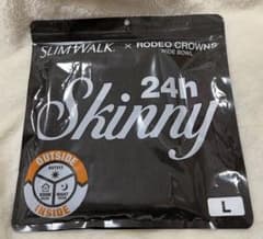 【新品・未使用】SLMWALK×RODEO CROWNS スキニー　ブラック　Lのサムネイル