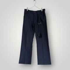 サンシー　SUNSEA TEKETEKE PANTS　テケテケパンツ　ネイビー