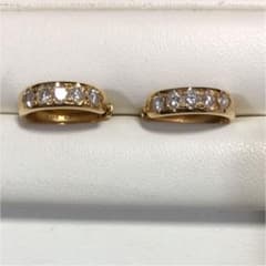 k18ダイヤモンドピアス❗️のサムネイル