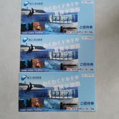 新江ノ島水族館 ご招待券 3枚セットのサムネイル