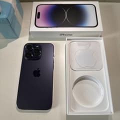 Apple iPhone 14 Pro ディープパープル SIMフリーのサムネイル