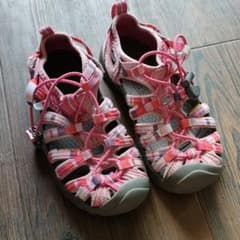 KEEN キーン サンダル ピンク 20㎝ ウィスパーWHISPERのサムネイル