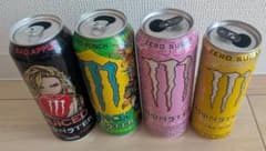 海外版】モンスターエナジー空き缶4本セット - メルカリ